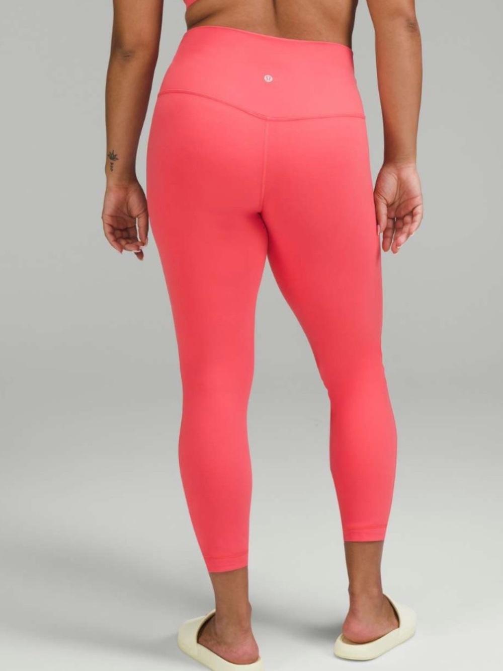 Lululemon Align High-Rise Leggings Size 6 light raspberry coral 39064